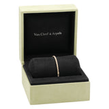 Van Cleef & Arpels 18K Yellow Gold Perlée Pearls of Gold Bracelet Designer Jewellery Van Cleef and Arpels