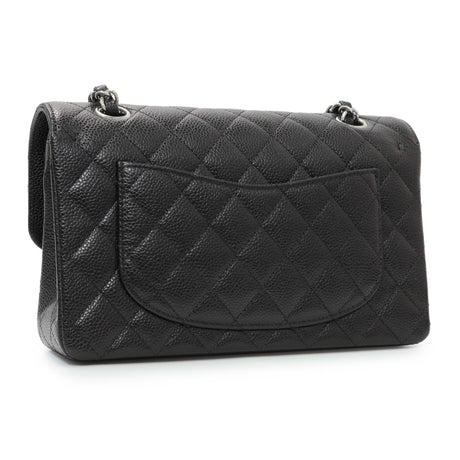 6 items Mon. July 6 ⬆️ Chanel Black Quilted Caviar Small Classic Double Flap Handbags Chanel