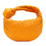 Bottega Veneta Orange Nappa Intrecciato Mini Jodie Handbags Bottega Veneta