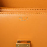 Celine Orange Box Calfskin Teen Classic Box Flap Bag