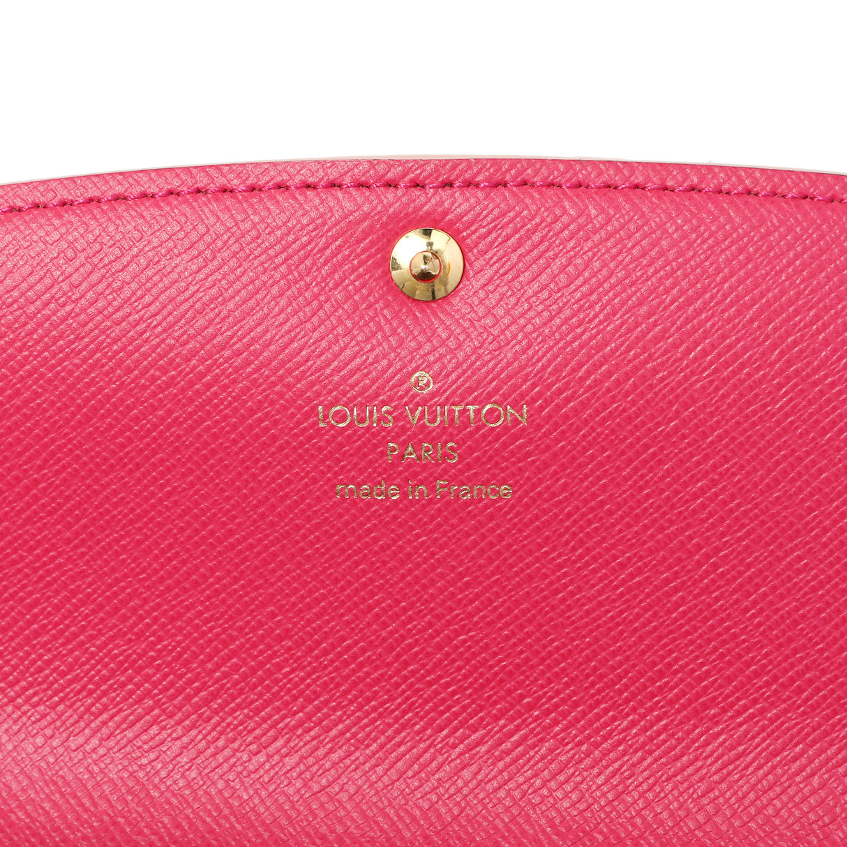 Louis Vuitton Monogram Fuchsia Bloom Flower Emilie Wallet