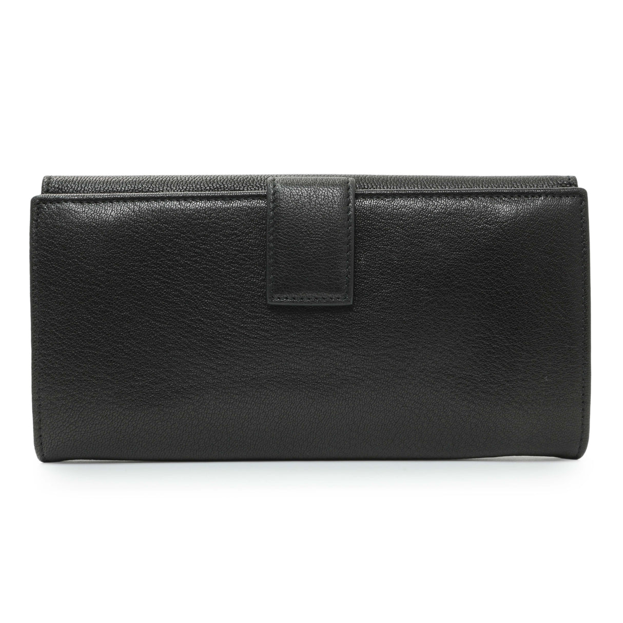 Salvatore Ferragamo Black Calfskin Vara Bow Wallet Accessories Salvatore Ferragamo