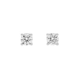Platinum 0.35 Carat Diamond Stud Earrings Fine Jewellery Modaselle
