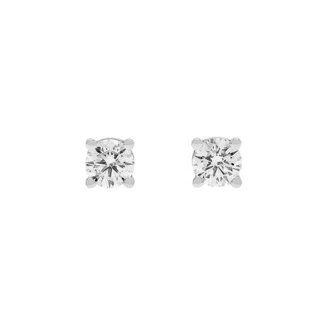 READY - Fine Jewellery 36 - Platinum 0.35 Carat Diamond Stud Earrings Fine Jewellery Modaselle