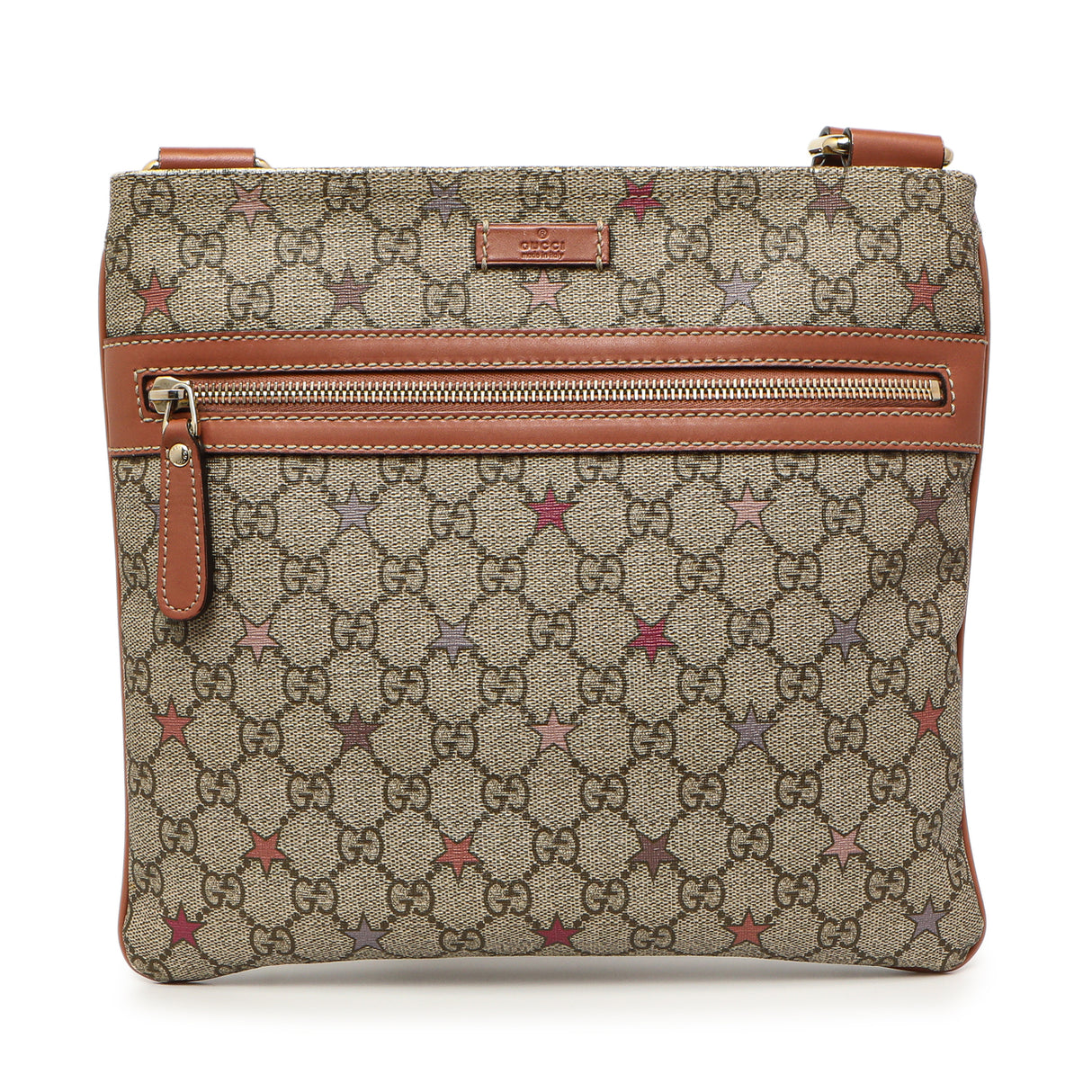 Gucci GG Supreme Stars Flat Messenger