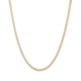 10K Yellow Gold Curb Link Chain Fine Jewellery Modaselle