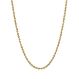 14K Yellow Gold Rope Chain Fine Jewellery Modaselle