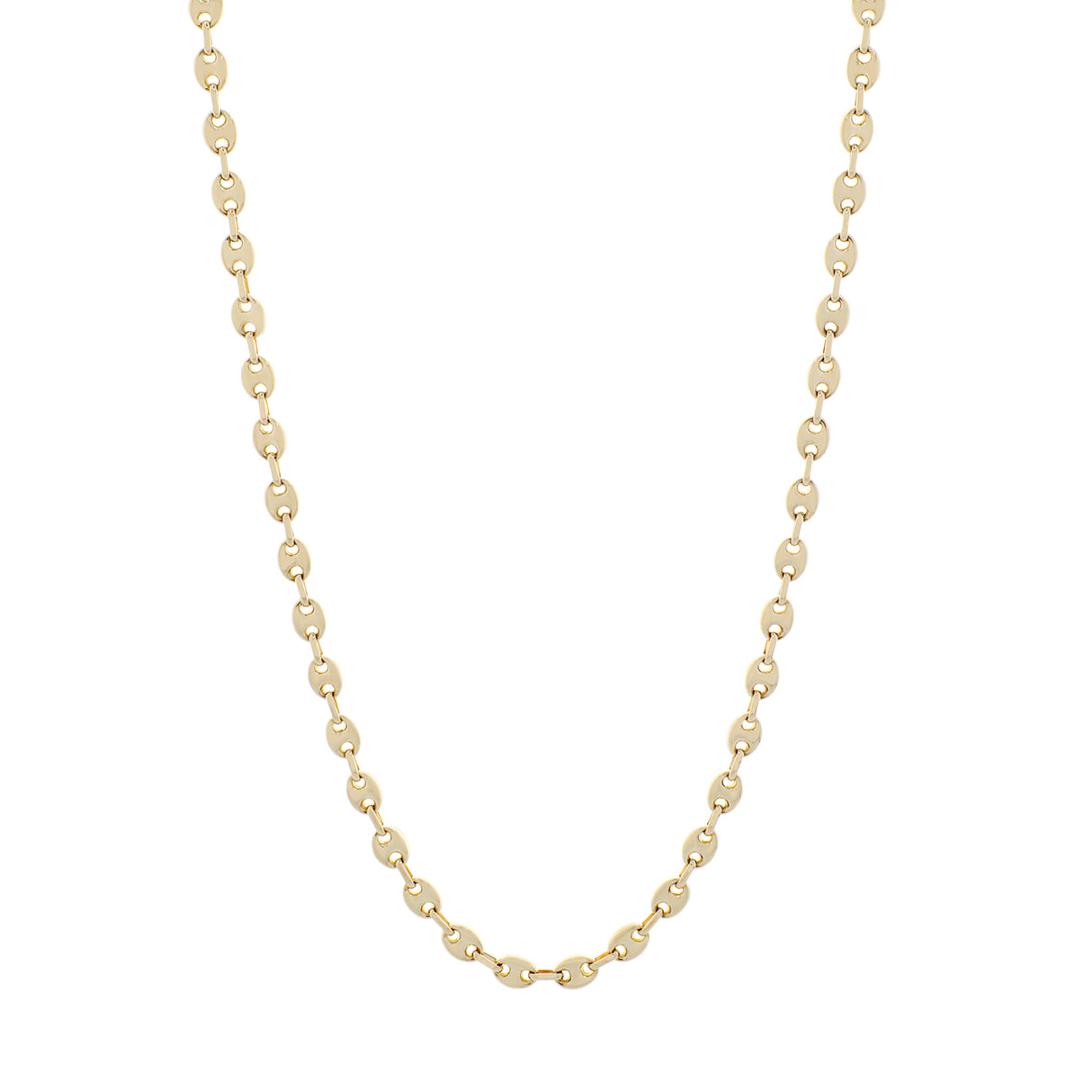 14K Yellow Gold Mariner Link Chain Fine Jewellery Modaselle