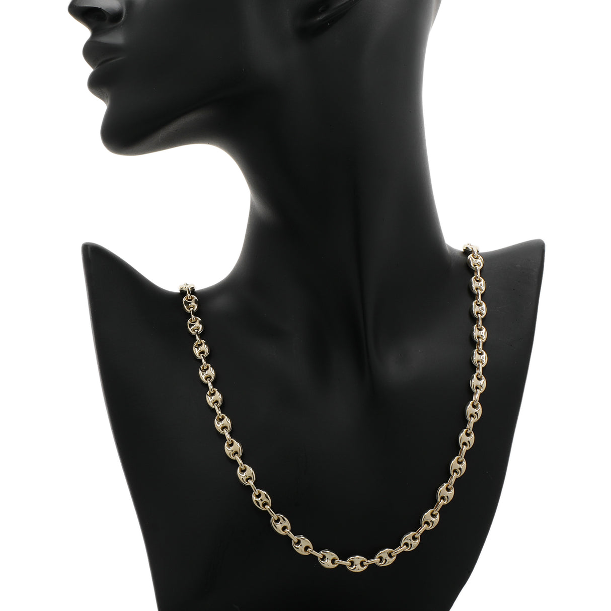 14K Yellow Gold Mariner Link Chain Fine Jewellery Modaselle