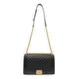 Chanel Black Caviar New Medium Boy Flap