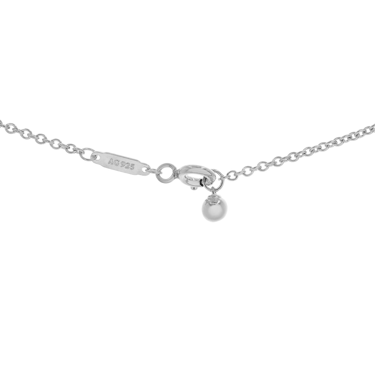 Tiffany & Co. Sterling Silver 12.5mm HardWear Ball Pendant Necklace Designer Jewellery Tiffany and Co