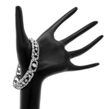 Platinum 4.03 Carat Diamond Art Deco Bracelet Fine Jewellery Modaselle