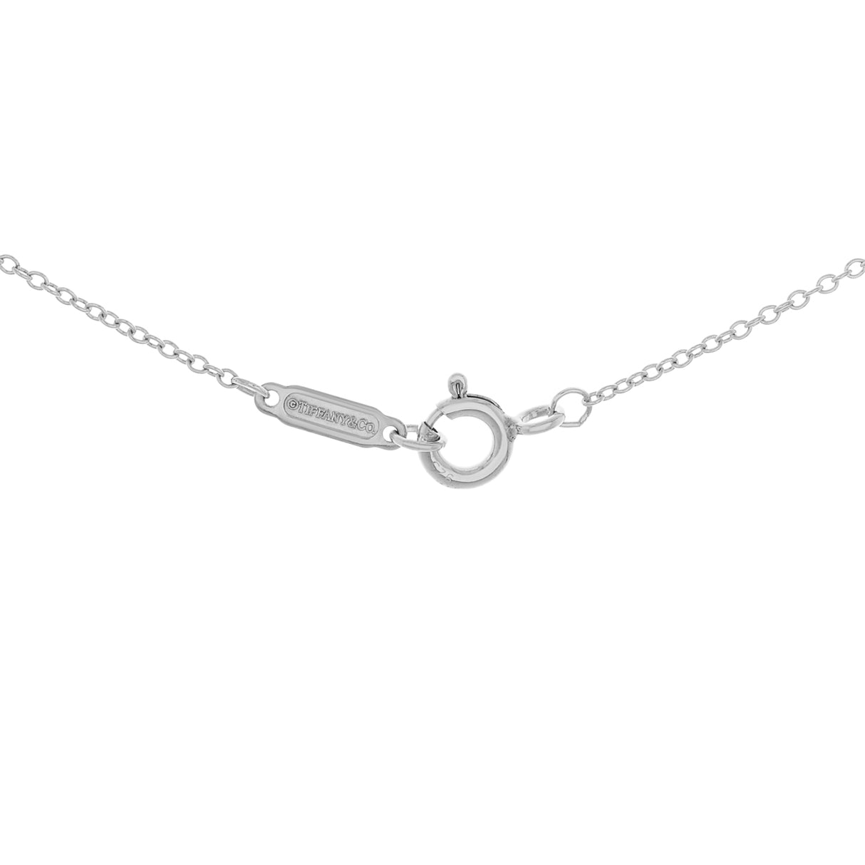 Tiffany & Co. Sterling Silver 1837 Horseshoe Pendant Necklace Designer Jewellery Tiffany and Co