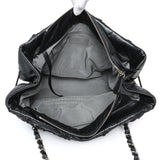 Chanel Black Calfskin Ultra Stitch Tote Handbags Chanel