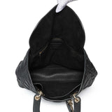 Christian Dior Black Grained Calfskin Cannage Large Supple Lady Dior Bag Handbags Christian Dior