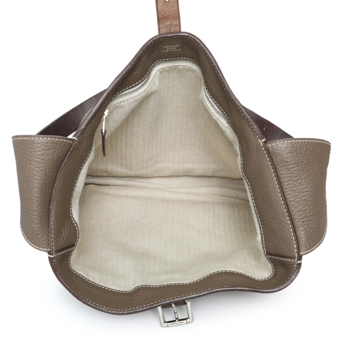 Hermes Grey Togo Marwari PM Handbags Hermes