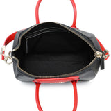 Givenchy Black Red Calfskin Medium Antigona Tote Handbags Givenchy