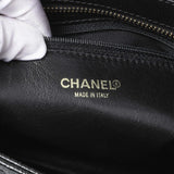 Chanel Black Quilted Caviar Medallion Tote Handbags Chanel