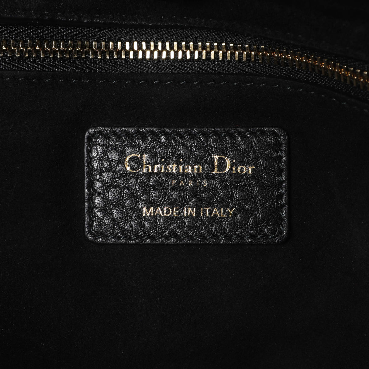 Christian Dior Black Grained Calfskin Cannage Large Supple Lady Dior Bag Handbags Christian Dior