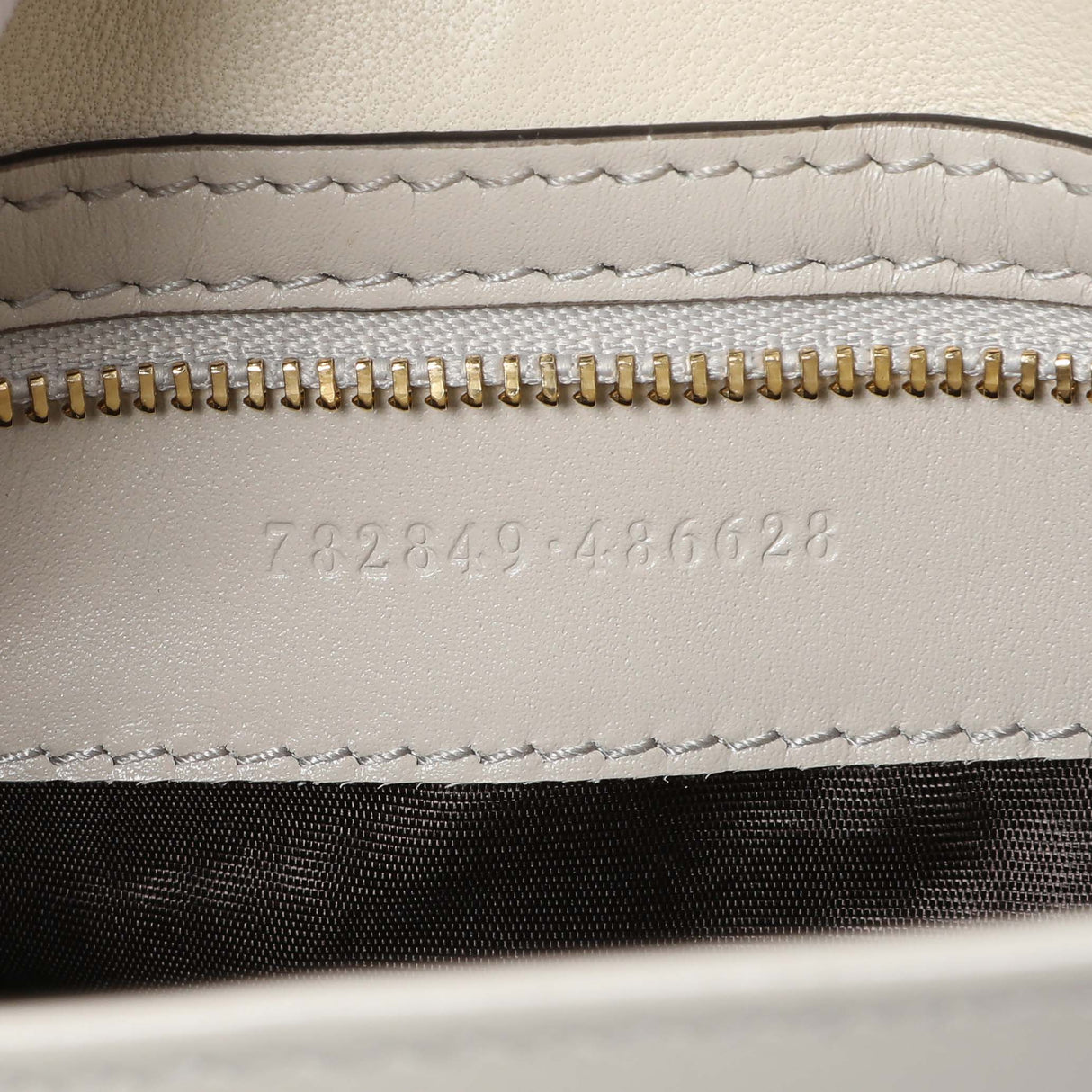 Gucci Grey Calfskin Small Jackie Shoulder Bag