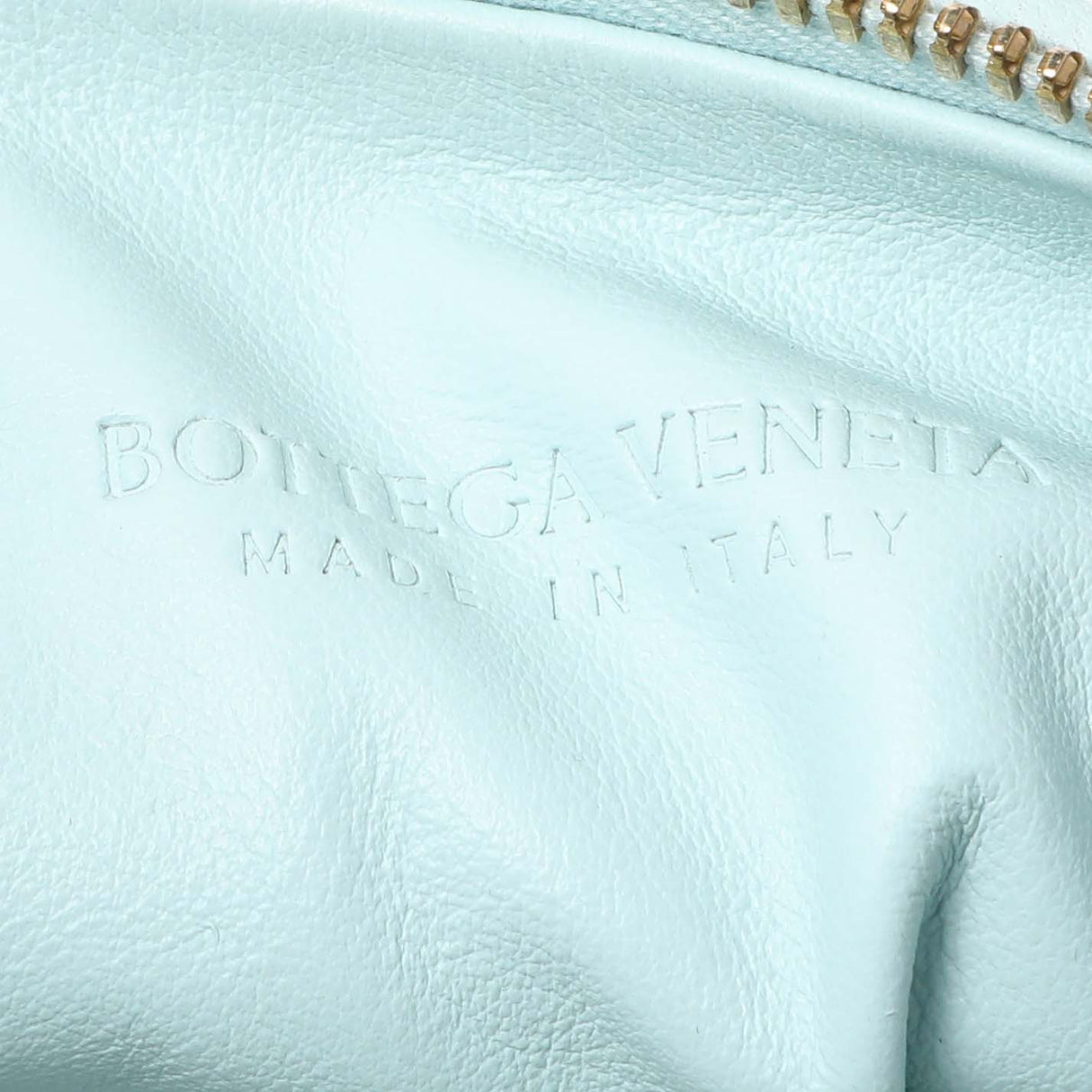 Bottega Veneta Light Blue Nappa Intrecciato Mini Jodie Handbags Bottega Veneta