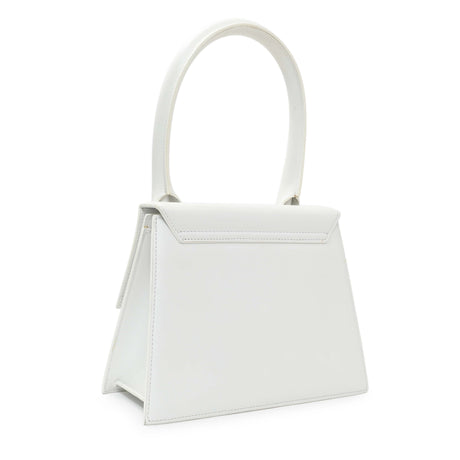 Jacquemus White Smooth Calfskin Le Grand Chiquito