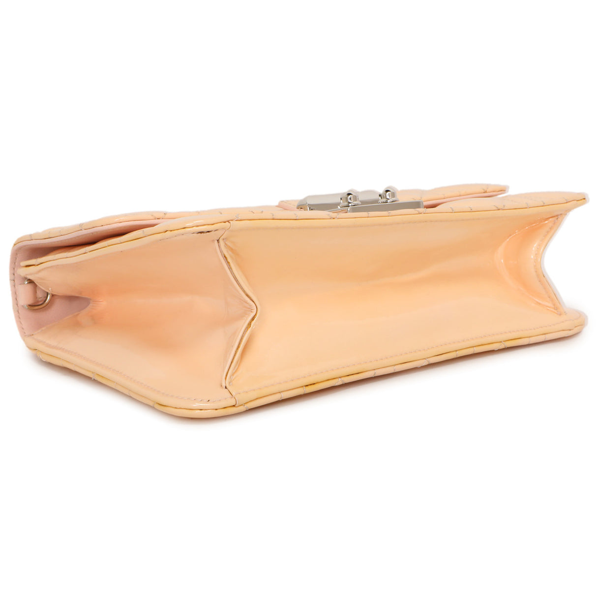 Christian Dior Pink Patent Cannage Miss Dior Promenade Pouch