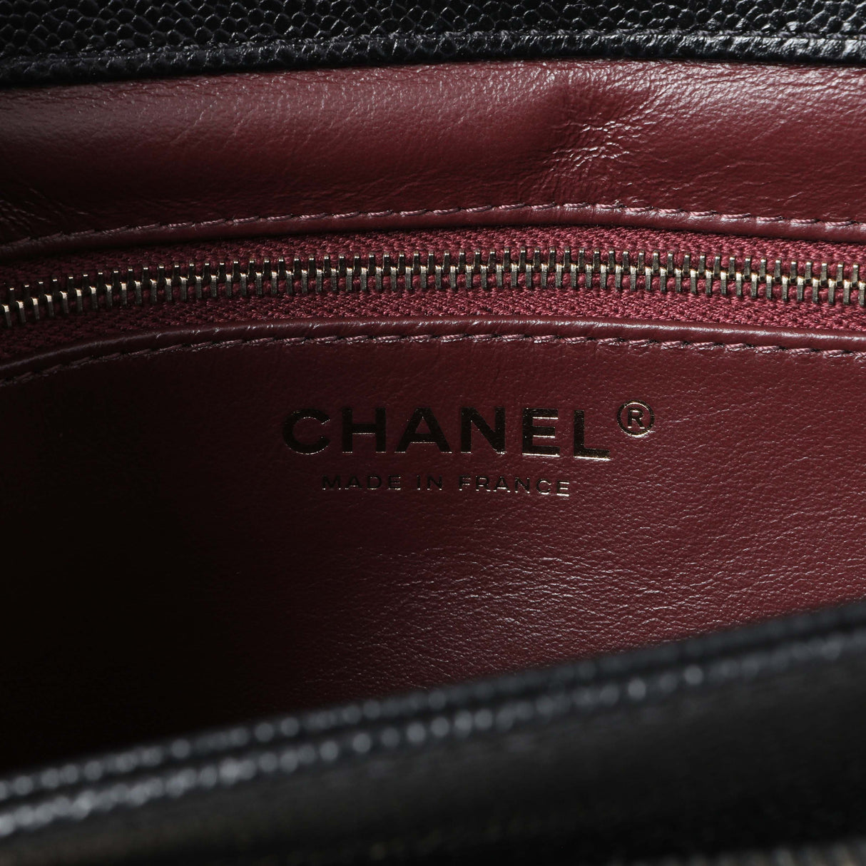 Chanel Black Caviar Medium Business Affinity Flap Handbags Chanel