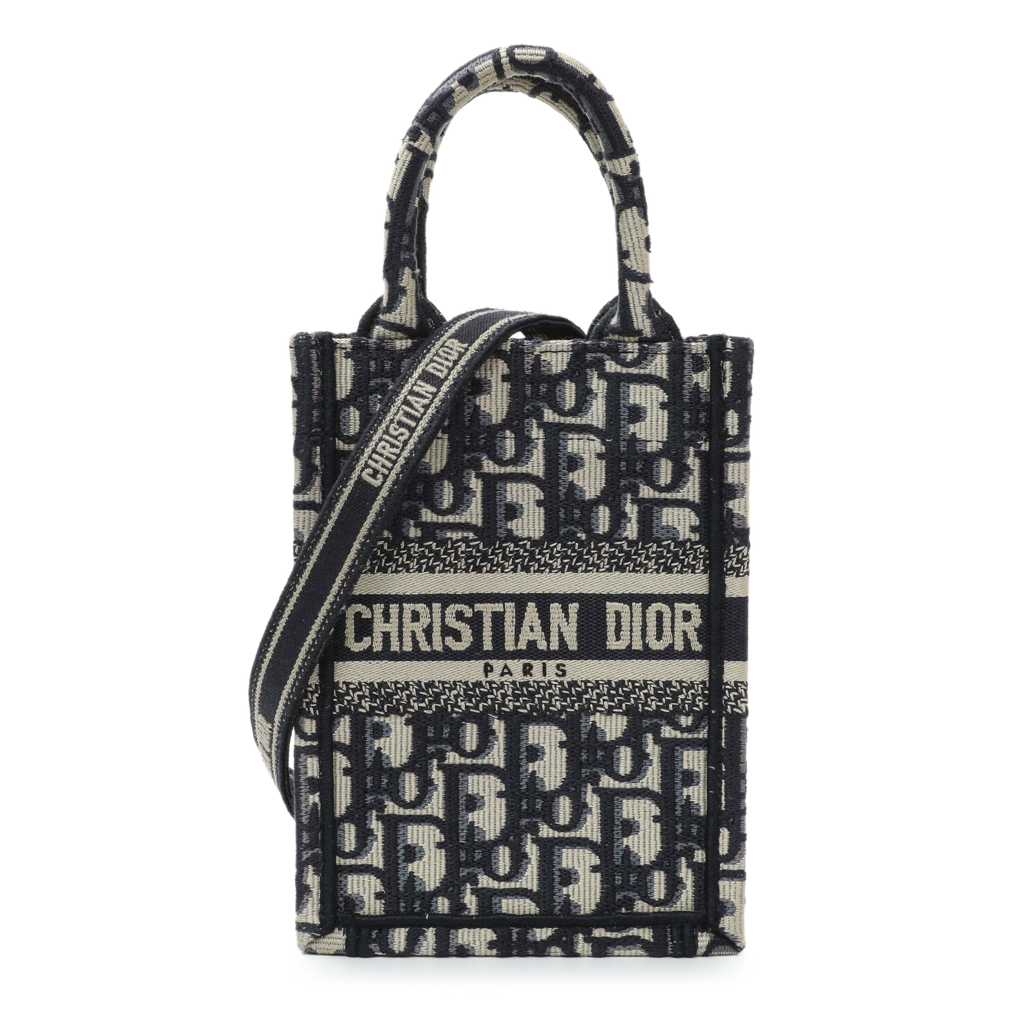 Christian Dior Oblique Mini Book Tote Phone Bag – Modaselle