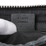 Gucci Black Soft GG Supreme Monogram Web Belt Bag Handbags Gucci