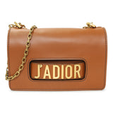 Christian Dior Tan Calfskin J'Adior Chain Flap Bag Handbags Christian Dior