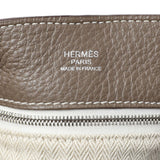 Hermes Grey Togo Marwari PM Handbags Hermes