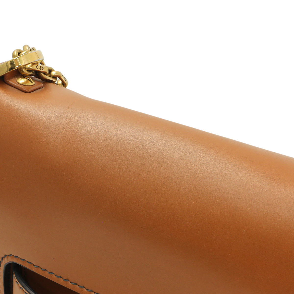 Christian Dior Tan Calfskin J'Adior Chain Flap Bag Handbags Christian Dior