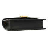 Gucci Black Calfskin Super Mini Sylvie Chain Bag