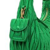 Miumiu Green Wander Matelasse Hobo Bag Handbags Miu Miu