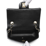 -7 items Sat July 11 ⬆️- Chanel Black Lambskin Quilted Mini Rectangular Flap Handbags Chanel
