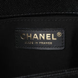 -7 items Thur July 9 ⬆️ - Chanel Black Quilted Caviar Medium Boy Flap Handbags Chanel