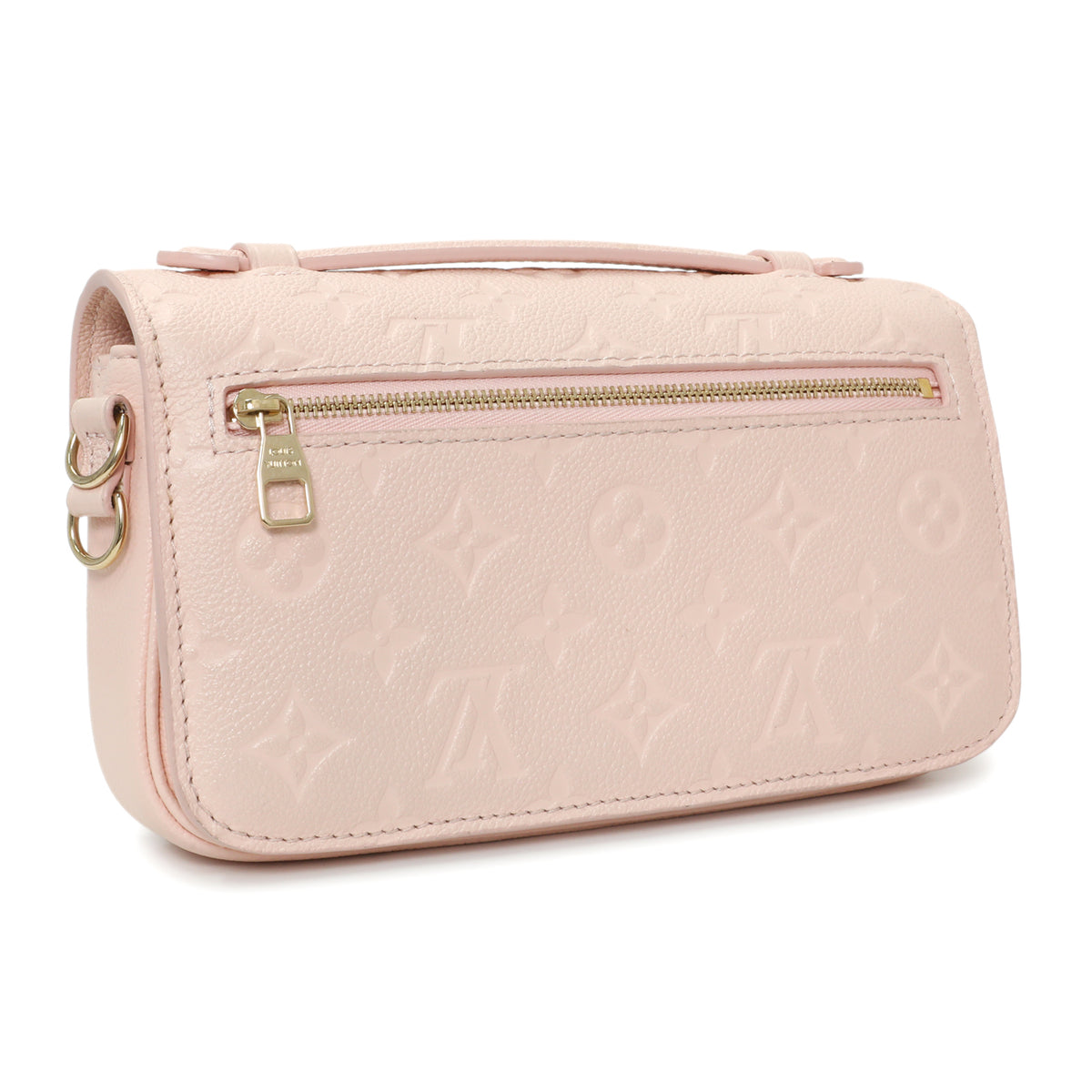 Louis Vuitton Pink Opale Empreinte Pochette Metis East West Handbags Louis Vuitton