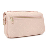 Louis Vuitton Pink Opale Empreinte Pochette Metis East West Handbags Louis Vuitton