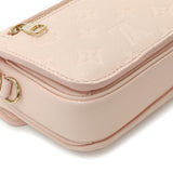 Louis Vuitton Pink Opale Empreinte Pochette Metis East West Handbags Louis Vuitton