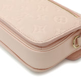 Louis Vuitton Pink Opale Empreinte Pochette Metis East West Handbags Louis Vuitton