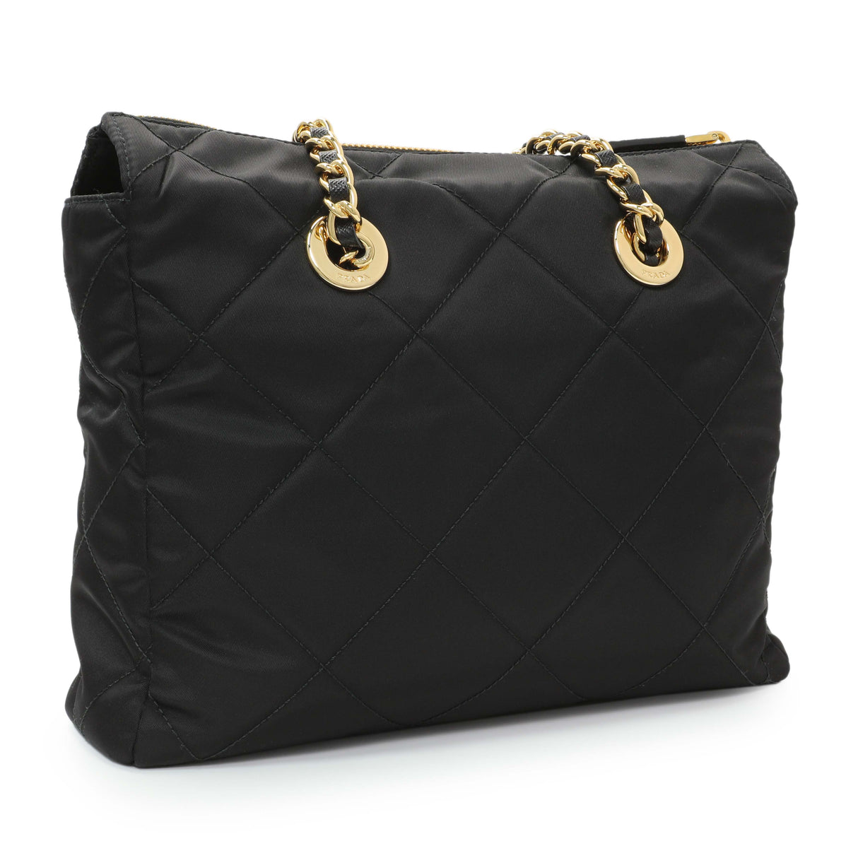 Prada Black Re-Nylon Saffiano Stitched Re-Edition 1995 Shoulder Bag Handbags Prada