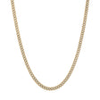 10K Yellow Gold Italian Curb Chain Fine Jewellery Modaselle