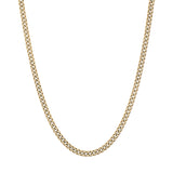10K Yellow Gold Italian Curb Chain Fine Jewellery Modaselle