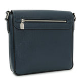 Louis Vuitton Blue Taiga Roman PM Messenger Handbags Louis Vuitton