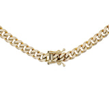 10K Yellow Gold Italian Curb Chain Fine Jewellery Modaselle