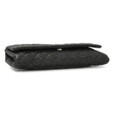 -6 items Fri Oct. 2 ⬆️- Chanel Glitter Fabric Quilted Flap Clutch With Butterfly Chain Black Handbags Chanel