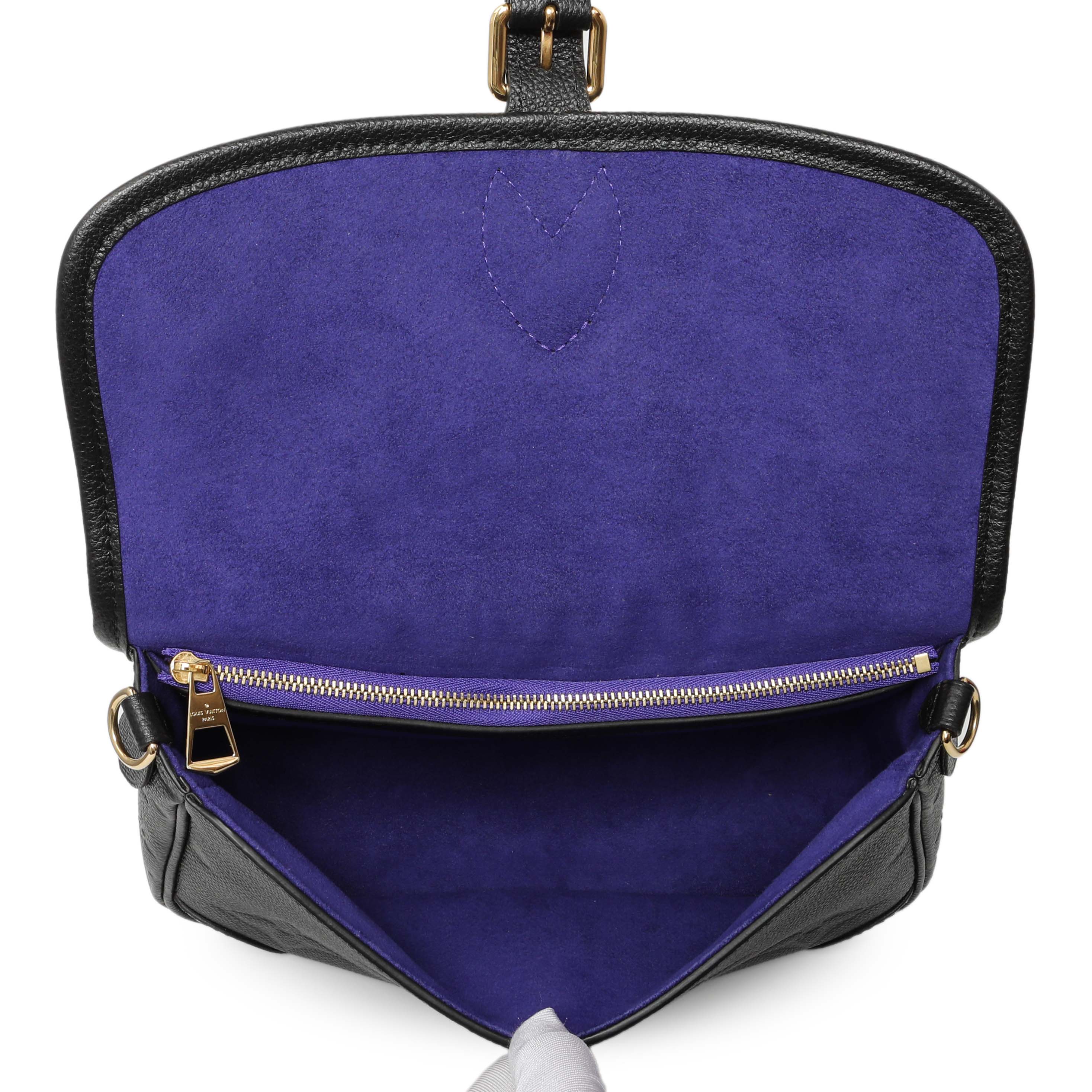 Louis Vuitton Black Empreinte Monogram Giant Diane – Modaselle