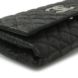-6 items Fri Oct. 2 ⬆️- Chanel Glitter Fabric Quilted Flap Clutch With Butterfly Chain Black Handbags Chanel