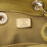 Chanel Olive Green Quilted Lambskin Small Duma Pockets Drawstring Backpack Handbags Chanel